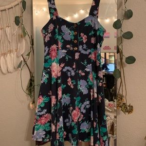 Vintage floral dress